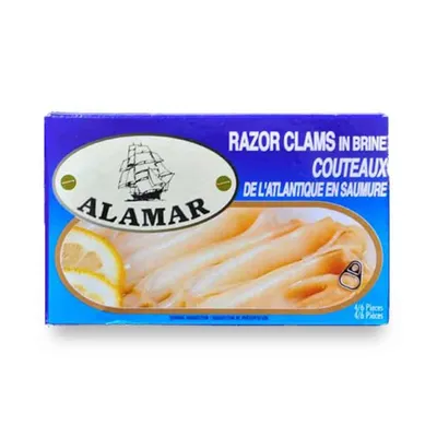 Alamar Razor Clams In Brine