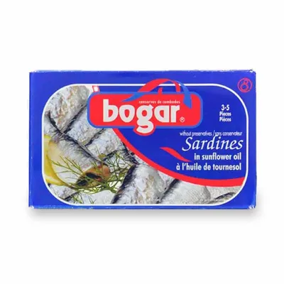 Bogar Sardines In Sunflower Oil