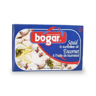 Bogar Squid In Sunflower Oil