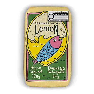 Coargal Sardines with Lemon
