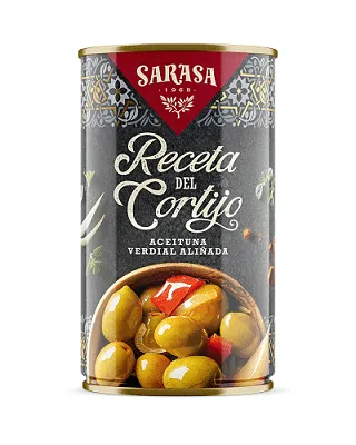 Sarasa Dressed Verdial Olives "Cortijo"