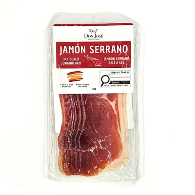 Don Jose Sliced Serrano Ham