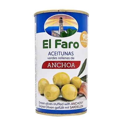 El Faro Anchovy stuffed Manzanilla olives