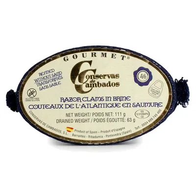 Gourmet Razor Clams In Brine