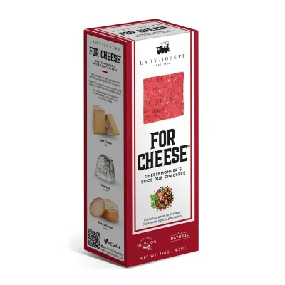 LJ FOR CHEESE Cheesemongers Spice Rub Crackers