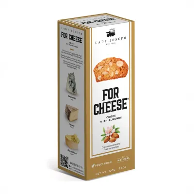 LJ FOR CHEESE Crisps with Almonds