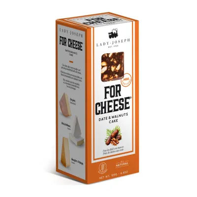 LJ FOR CHEESE Date & Walnut Cake