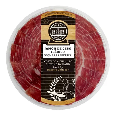 La Barrica Jamon Iberico Cebo 50% Knife cut