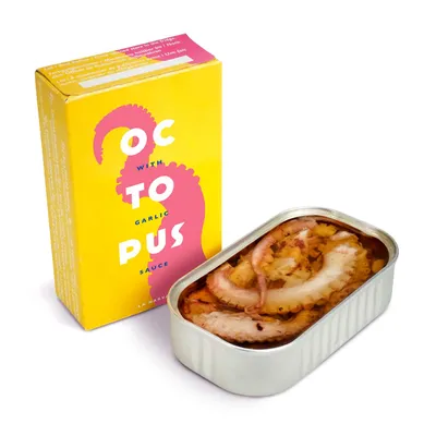 La Narval Octopus with Garlic Sauce