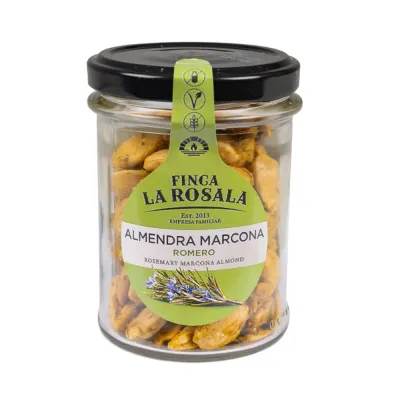 La Rosala Marcona Almonds Rosemary (Glass jar)