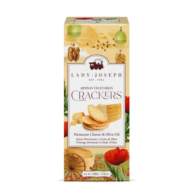 Lady Joseph Parmesan Cheese & Olive Oil Crackers