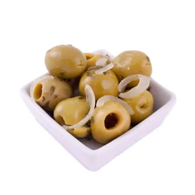 Triana Olivas Gordal Olives with Onion in Olive Oil