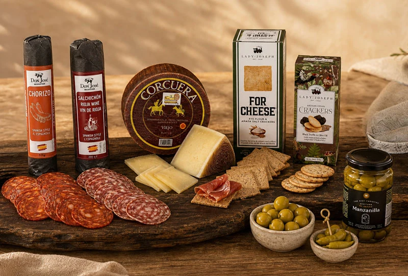 Specialty gourmet foods spread